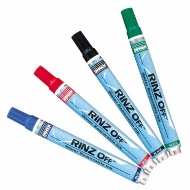 ITW Professional Brands 91108 DYKEM RINZ OFF Water Removable Temporary Markers