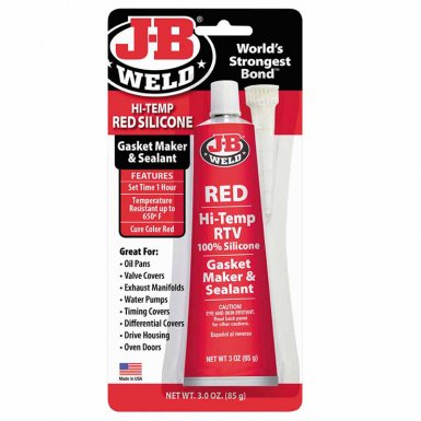 J-B Weld 31314 Hi-Temp Red Silicone Gasket Maker & Sealants