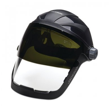Jackson Safety 14233 QUAD 500 Series Premium Multi-Purpose Face Shields with Headgear