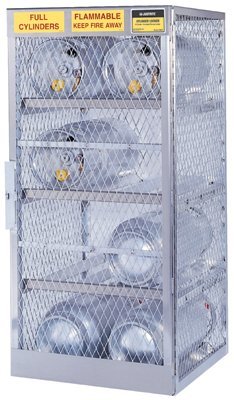 Justrite 23009 Aluminum Cylinder Lockers