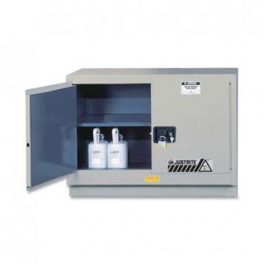 Justrite 8849042 ChemCor Under Fume Hood Corrosives/Acids Safety Cabinets