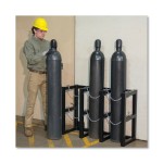 Justrite 35122 Gas Cylinder Barricade Racks
