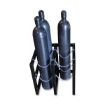 Justrite 35106 Gas Cylinder Barricade Racks