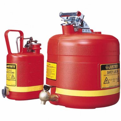 Justrite 14169 Nonmetallic Safety Cans for Laboratories