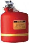 Justrite 14561 Nonmetallic Type l Safety Cans for Flammables
