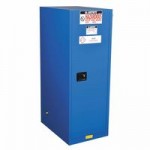 Justrite 865428 Sure-Grip EX Deep Slimline Hazardous Material Steel Safety Cabinet