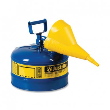 Justrite 7125310 Type I Steel Safety Cans