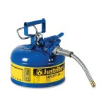 Justrite 7210320 Type II AccuFlow Safety Cans