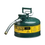 Justrite 7225430 Type II AccuFlow Safety Cans