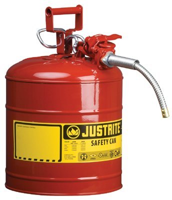 Justrite 7250120 Type II AccuFlow Safety Cans
