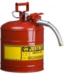 Justrite 7250130 Type II AccuFlow Safety Cans