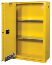 Justrite 894580 Yellow Safety Cabinets for Flammables