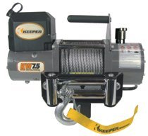 Keeper KW75122RM Heavy Duty Series 12 Volt DC Electric Winches