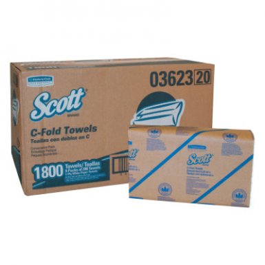 Kinedyne KCC03623 Scott C-Fold Paper Towels