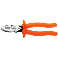 KLEIN TOOLS D213-9NE-CR-INS Insulated High-Leverage NE-Type Side Cutter Pliers