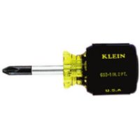 KLEIN TOOLS 603-10 Profilated Phillips-Tip Cushion-Grip Screwdrivers