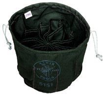 KLEIN TOOLS 5151 Ten-Compartment Drawstring Bags
