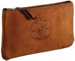 KLEIN TOOLS 5139L Top-Grain Leather Accessory Bags
