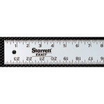 L.S. STARRETT 36090 Aluminum Straight Edge Rulers