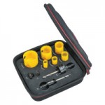 L.S. STARRETT KFC06041-N Fast Cut Electricians Holesaw Kits