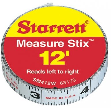 L.S. STARRETT 63170 Measure Stix Steel Measuring Tapes