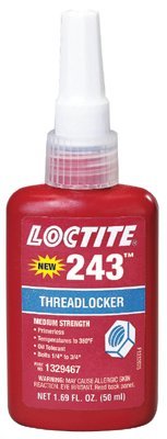 Loctite 1329837 243 Medium Strength Blue Threadlockers