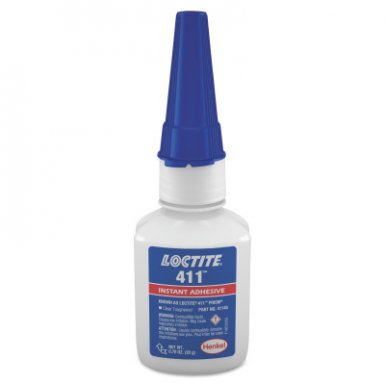 Loctite 135446 411 Prism Instant Adhesive, Clear/Toughened