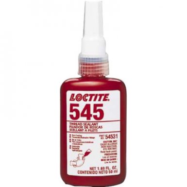 Loctite 303420 545 Thread Sealant, Hydraulic/Pneumatic Fittings