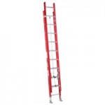 Louisville Ladder FE7236 FE7000 Series Fiberglass Plate Connect Extension Ladders