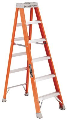 Louisville Ladder FS1504 FS1500 Series Fiberglass Step Ladders