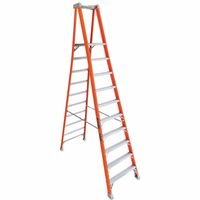 Louisville Ladder FXP1708 FXP1700 Series Fiberglass Pro Platform Ladder