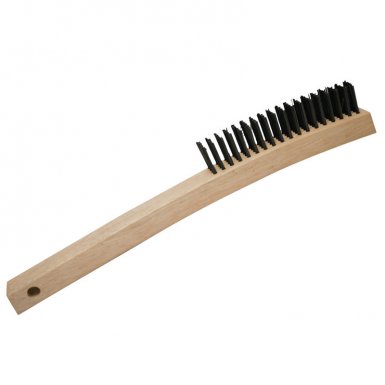 Magnolia Brush 7-S Curved Handle Wire Scratch Brushes