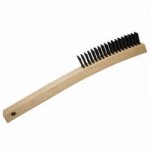 Magnolia Brush 7-SC Curved Handle Wire Scratch Brushes
