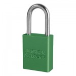 Master Lock A1106NRGRN Anodized Aluminum Safety Padlocks