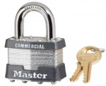 Master Lock 1DCOM No. 1 Laminated Steel Pin Tumbler Padlocks
