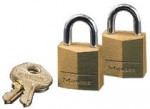 Master Lock 120D No. 120 Solid Brass Padlocks