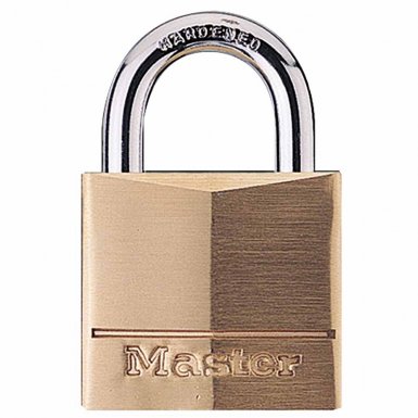Master Lock 140DLH No. 140 Solid Brass Padlocks