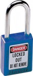 Master Lock 410BLU No. 410 & 411 Lightweight Xenoy Safety Lockout Padlocks