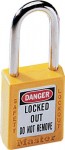 Master Lock 410YLW No. 410 & 411 Lightweight Xenoy Safety Lockout Padlocks