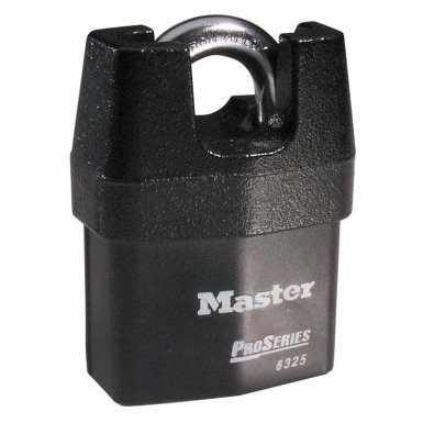 Master Lock 6325 Pro Series High Security Padlocks-Solid Iron Shroud