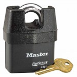 Master Lock 6327 Pro Series High Security Padlocks-Solid Iron Shroud