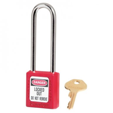 Master Lock 410KALTRED Red Zenex Safety Padlocks