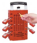 Master Lock 503RED Safety Series Latch Tight Lock Boxes