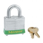 Master Lock 3KARED2010 Steel Body Safety Padlocks