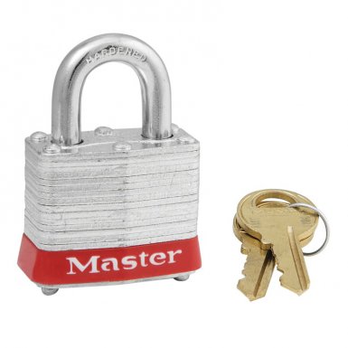 Master Lock 3RED Steel Body Safety Padlocks