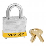 Master Lock 3YLW Steel Body Safety Padlocks