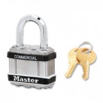 Master Lock M1KASTS0303 Wide Commercial Magnum Laminated Steel Padlocks