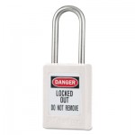 Master Lock S31KA-WHT-20F132 Zenex Thermoplastic Safety Padlocks