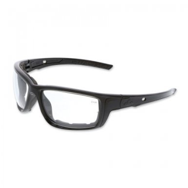 MCR Safety SR510PF Crews Swagger SR5 Foam-Lined Spoggle Safety Glasses