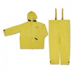 MCR Safety 8402L Hydroblast Suit Jackets with Attached Hoods & Bib Pants